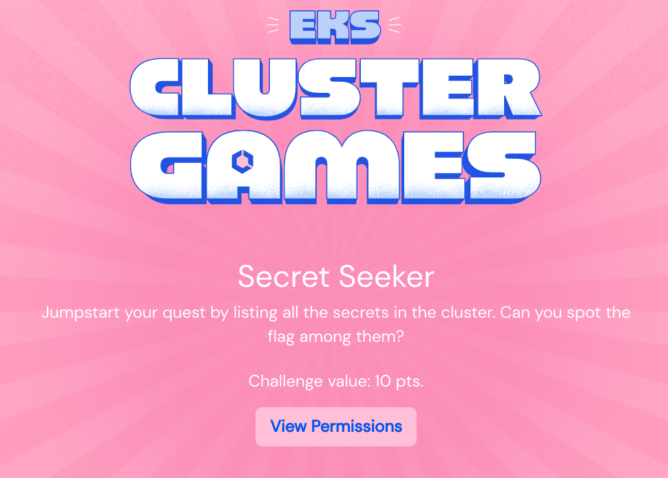 EKS Cluster Games!